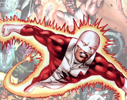 Открытки с Омегой Майклом Пойнтером из комиксов от Марвел.  