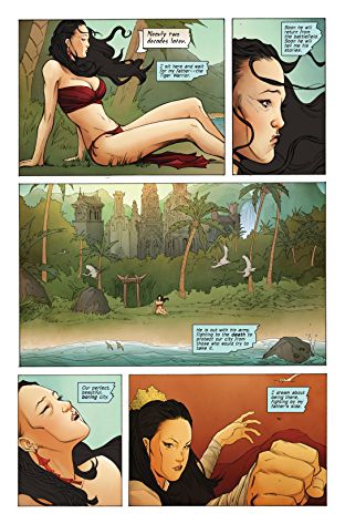 Открытки с Прекрасной Дочерью Тигра из комиксов Вселенной Марвел.