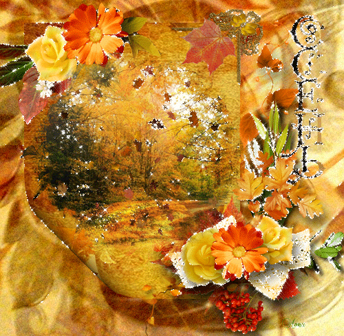 Открытки осень скачать бесплатно. Красивые открытки осень gif.