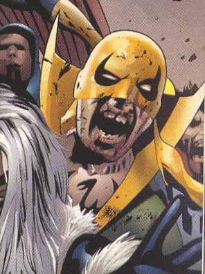 Открытки с Железным Кулаком Денни Рэндом из комиксов Марвел.