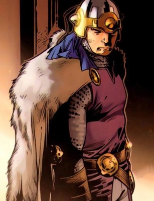 Открытки с Бальдером Храбрым из комиксов серии Марвел скачать.