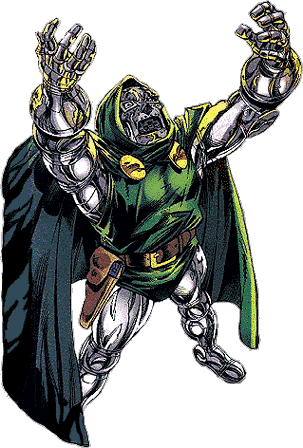 Открытки с Доктором Думом из комиксов Марвел скачать бесплатно.