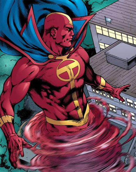 Открытки с Красным Торнадо скачать бесплатно по комиксам ДС.