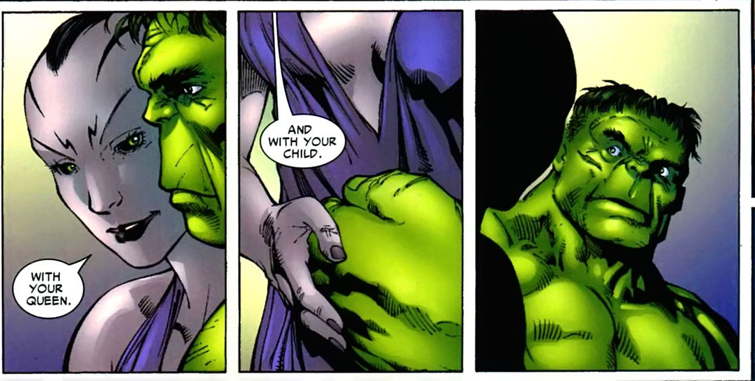Открытки с Кайерой из комиксов про Халка скачать бесплатно. 