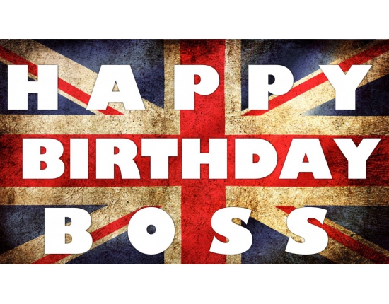 Открытки на день рождения боссу