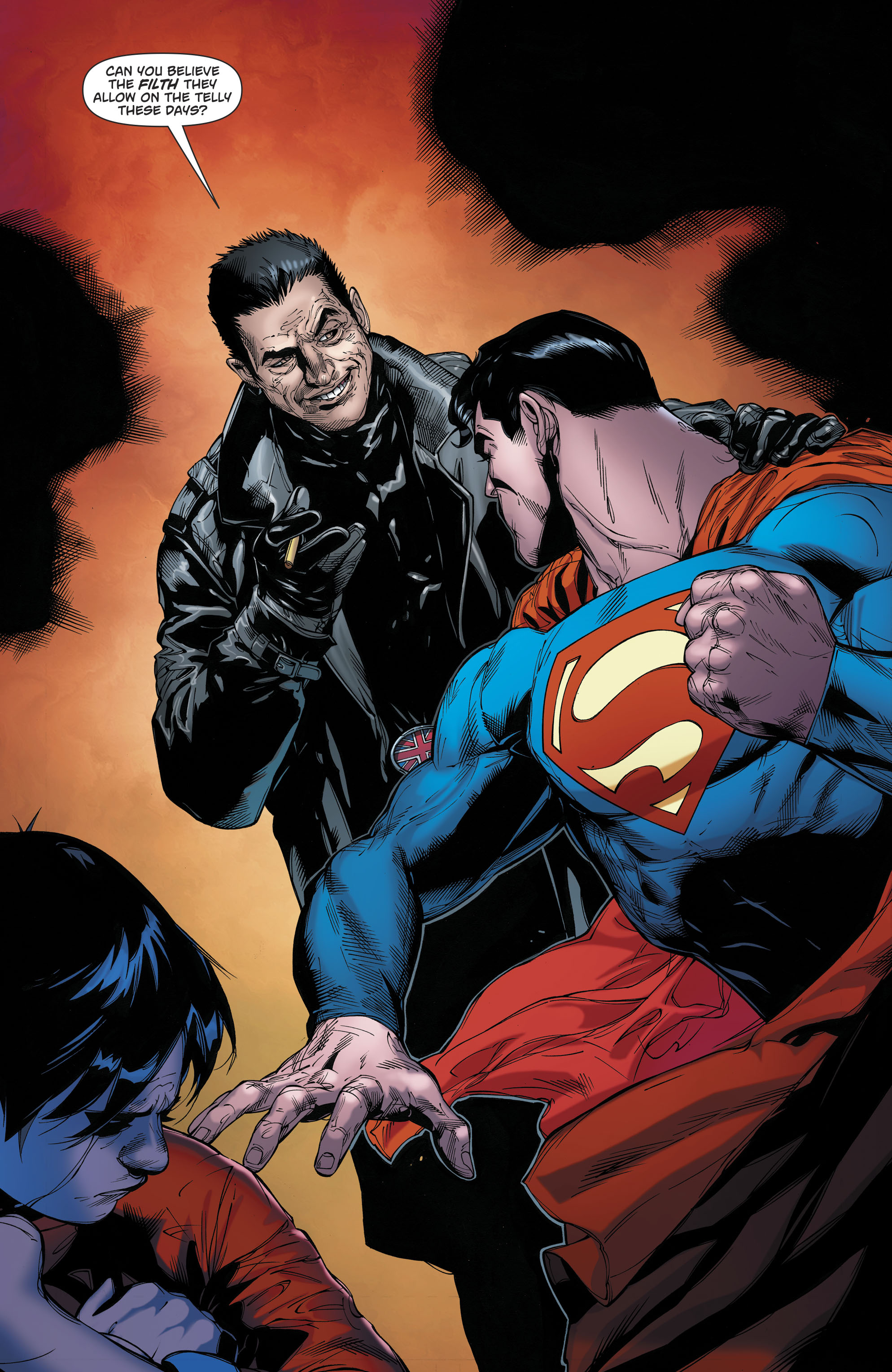 Открытки с Манчестером Блэком врагом Супермэна скачать бесплатно.