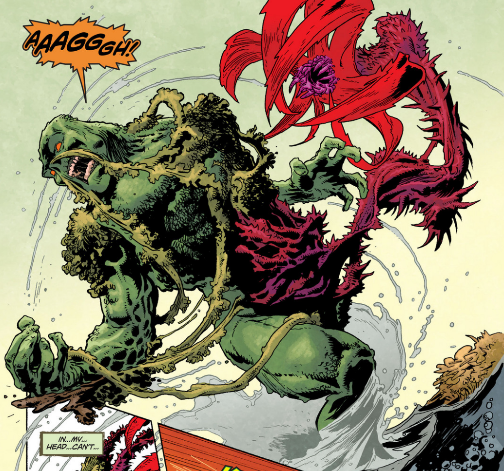 Открытки с Флороник Меном из комиксов Вселенной ДС скачать бесплатно.