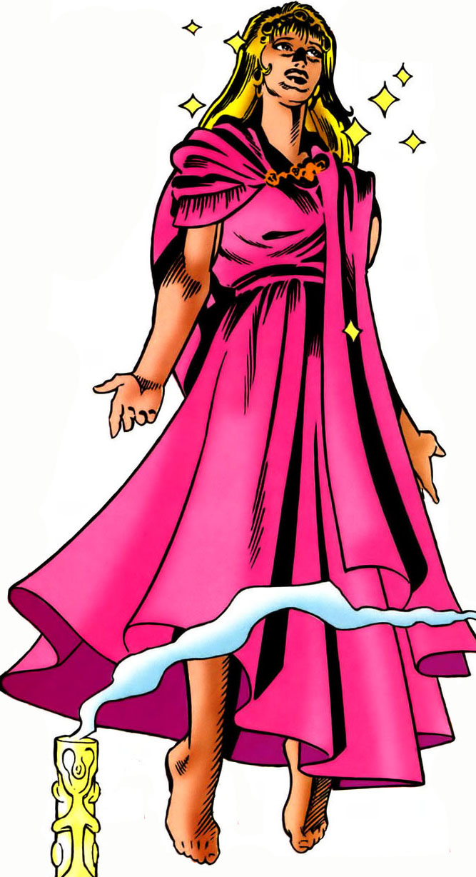 Открытки с Госпожой Любовью из комиксов Вселенной Марвел.    