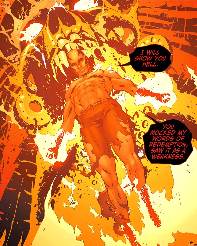 Открытки с Эль Диабло из Отряда Самоубийц. Открытки с Эль Диабло скачать.