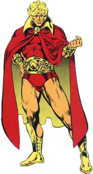 Открытки со Уорлоком из комиксов Вселенной Марвел скачать бесплатно.