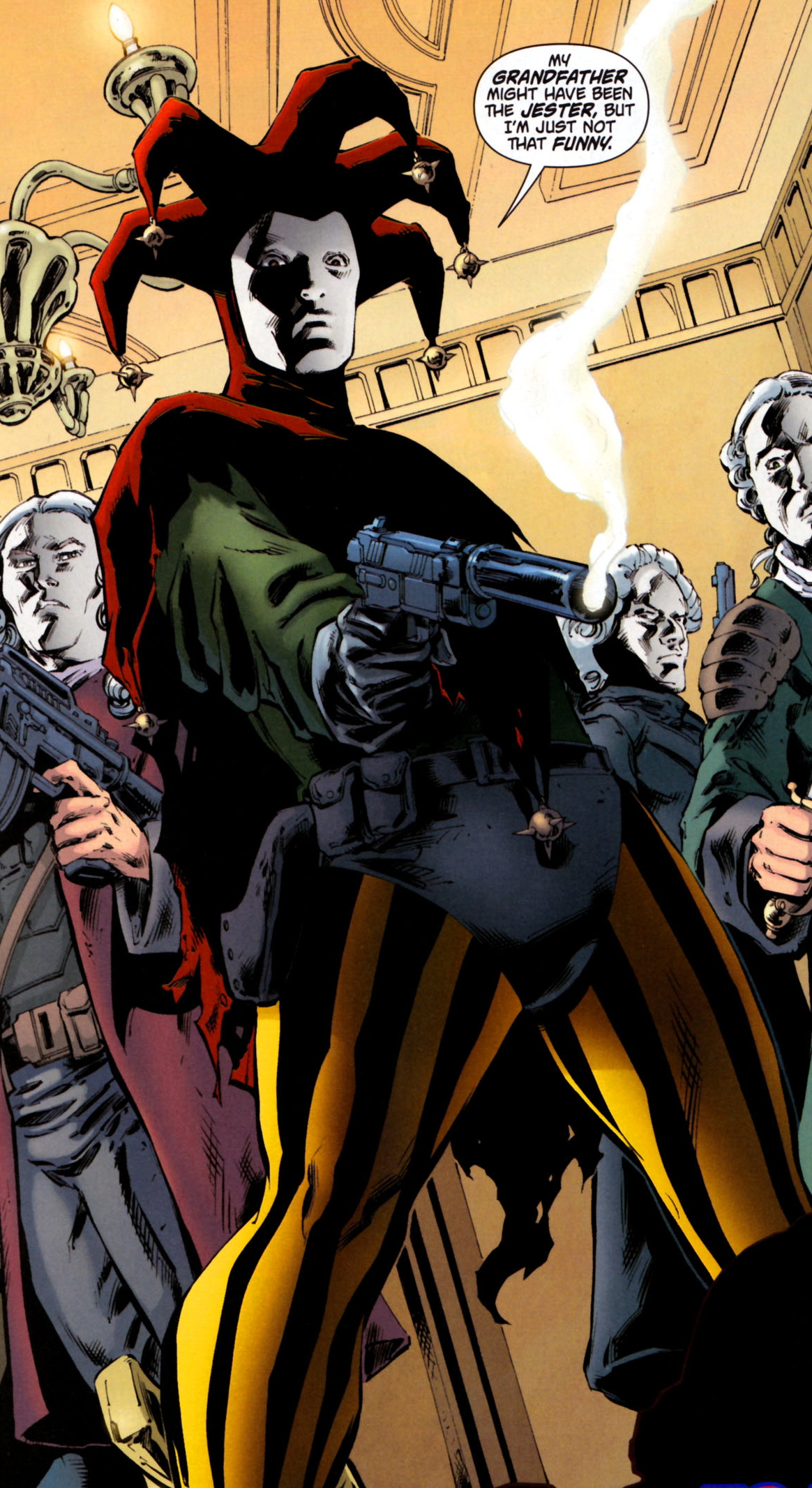 Открытки с Арлекином из комиксов Вселенной Марвел скачать бесплатно.