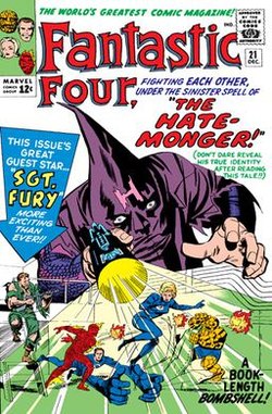 Открытки с Ненавистником суперзлодеем из комиксов Вселенной Марвел.