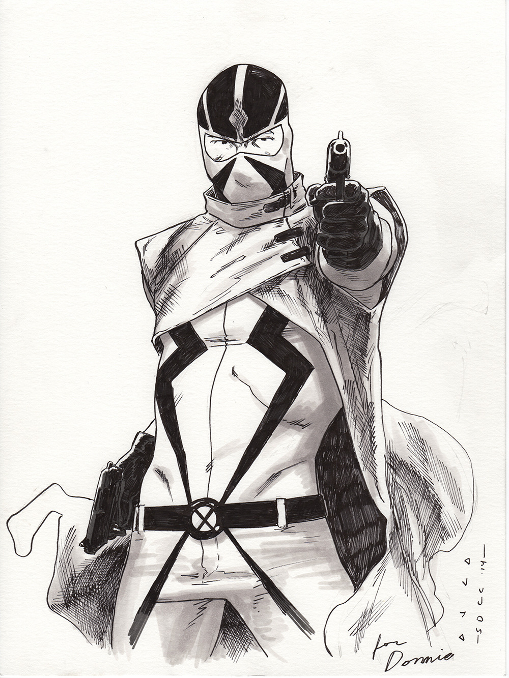 Открытки с Фантомексом супергероем из комиксов Вселенной Марвел.