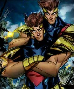 Открытки с Хромом Фабианом Кортезом из Аколитов комиксов Марвел.