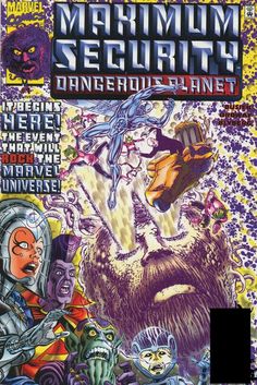 Открытки с Эго Живой Планетой из Вселенной комиксов Марвел. 