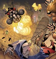 Открытки с Зззаксом злодеем из комиксов Вселенной Марвел скачать.