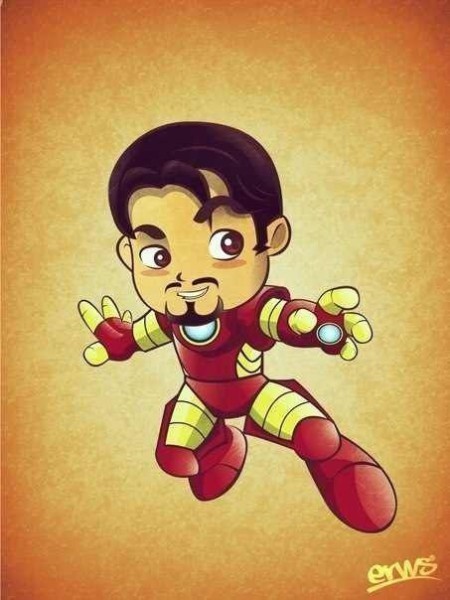 Открытки с Железным Человек с анимациями. Открытки с Железным Человек для детей.