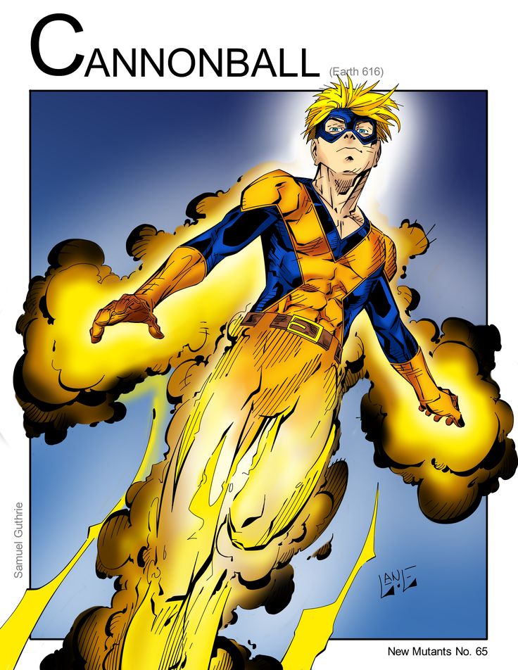 Открытки с Пушечным Ядром из комиксов Вселенной Марвел скачать.