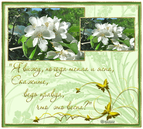 Открытки весна скачать бесплатно. Анимационные открытки весна.