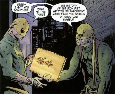 Открытки с Железным Кулаком Орсоном Рэндаллом из комиксов Марвел.