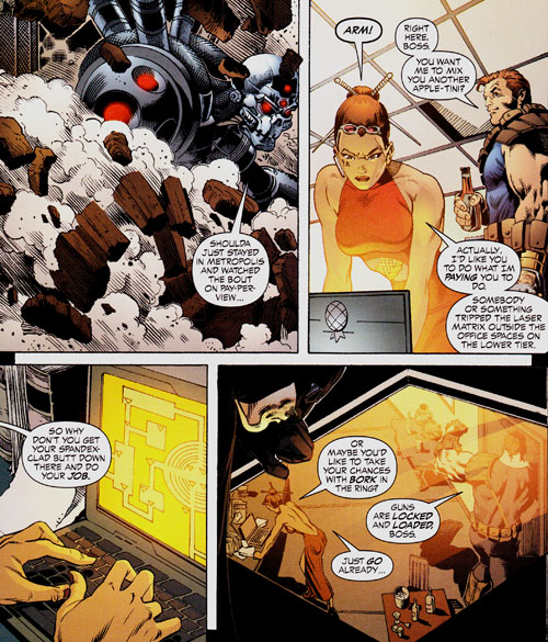 Открытки с Рулеткой из комиксов Вселенной ДС скачать бесплатно.