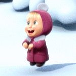 Открытки Маша и Медведь скачать бесплатно. Открытки Маша и Медведь онлайн.