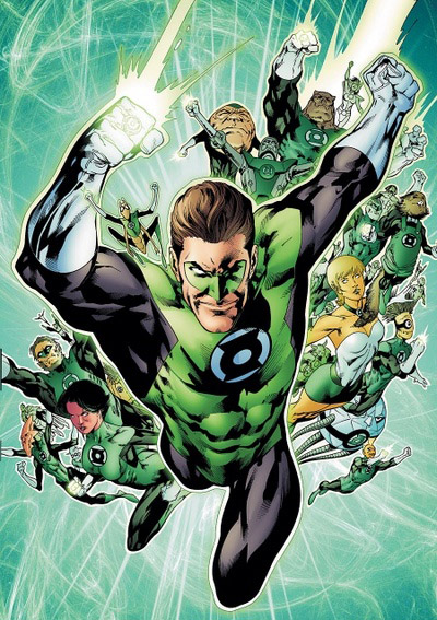 Открытки с Зелёным Фонарём скачать бесплатно. Открытки с Зелёным Фонарём онлайн.