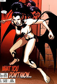 Открытки с Некрой Синклейр из комиксов Вселенной Марвел.    