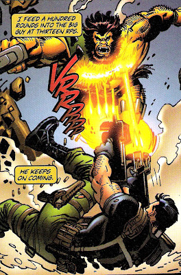 Открытки со зверем из комиксов Вселенной Марвел Уликом скачать.