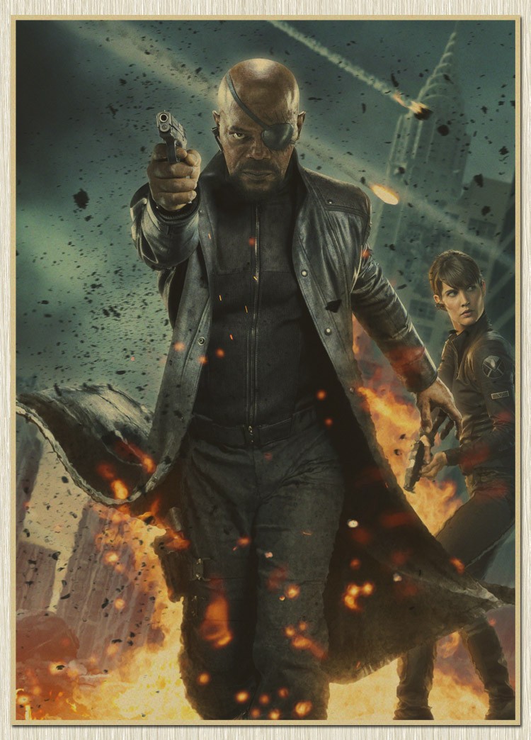 Открытки с Ником Фьюри онлайн. Открытки с Ником Фьюри из марвел.