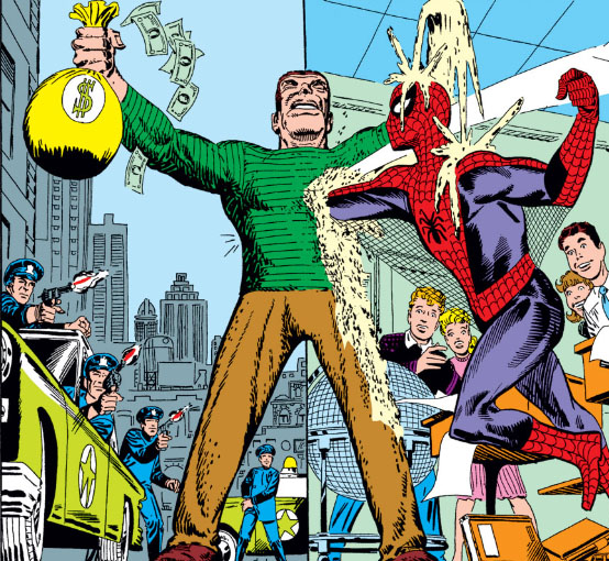 Открытки с Песочным Человеком из комиксов Вселенной Марвел .