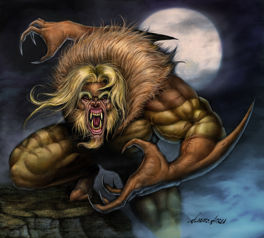 Открытки с Саблезубым врагом росомахи из комиксов от Марвел.