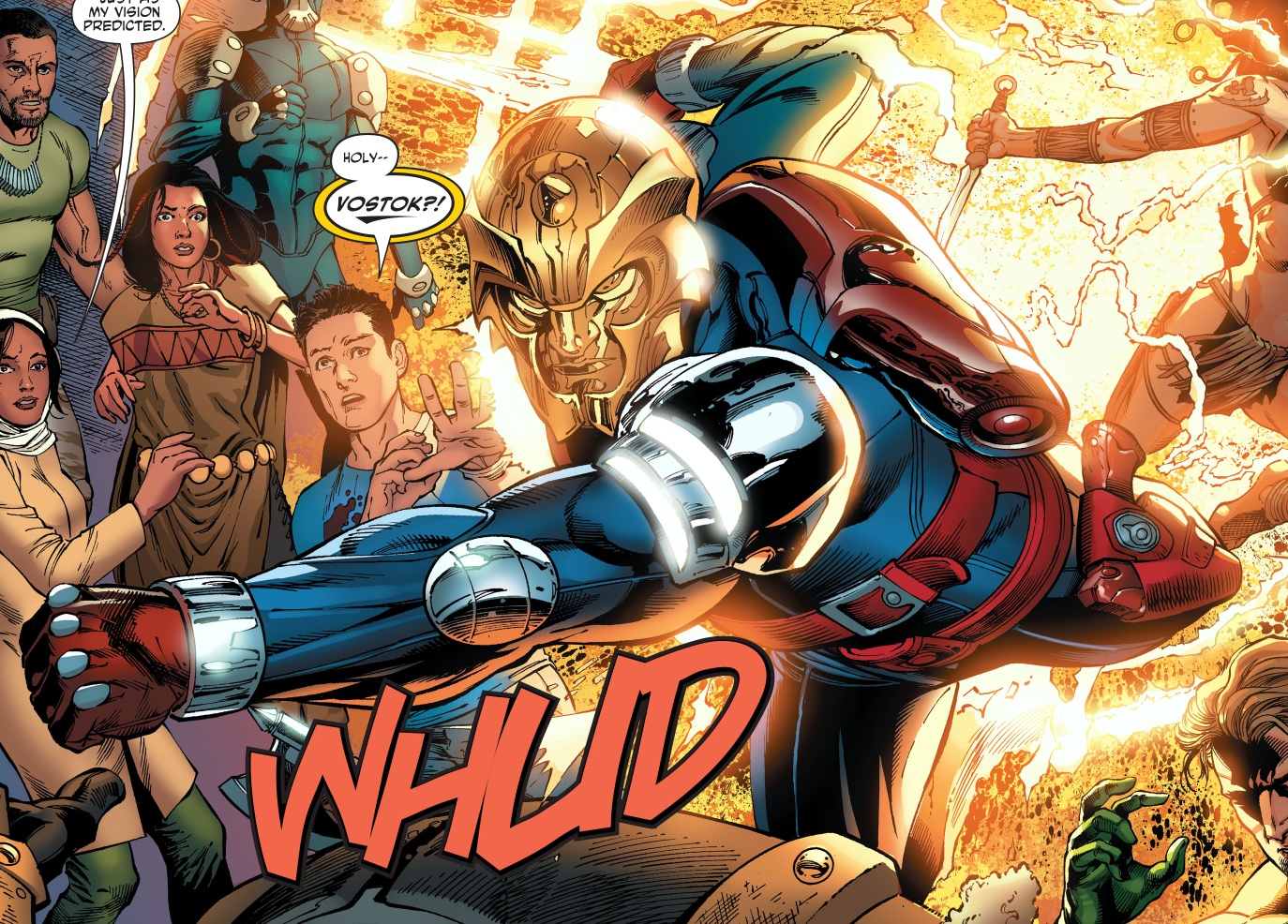 Открытки с Востоком из комиксов от Вселенной ДС скачать бесплатно.