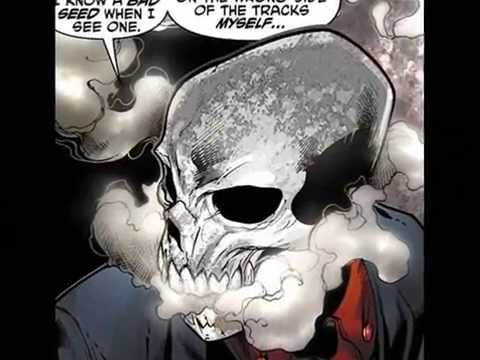 Открытки с Господином Боунсом из комиксов Вселенной ДС скачать.