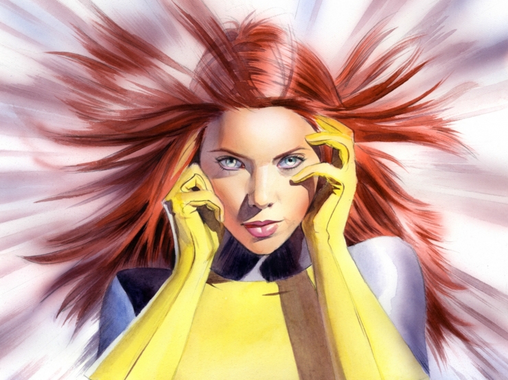 Открытки с Джин Грей скачать бесплатно. Открытки с Джин Грей для детей.