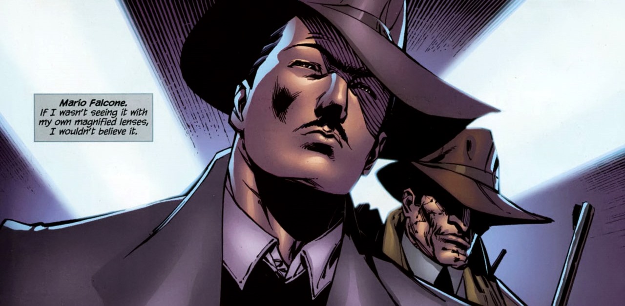 Открытки с Кармайном Фальконе героем комиксов из Вселенной ДС.