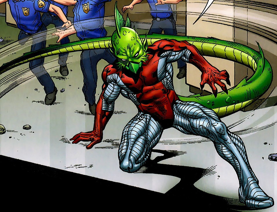 Открытки с Шипохвостом из комиксов Вселенной Марвел скачать.