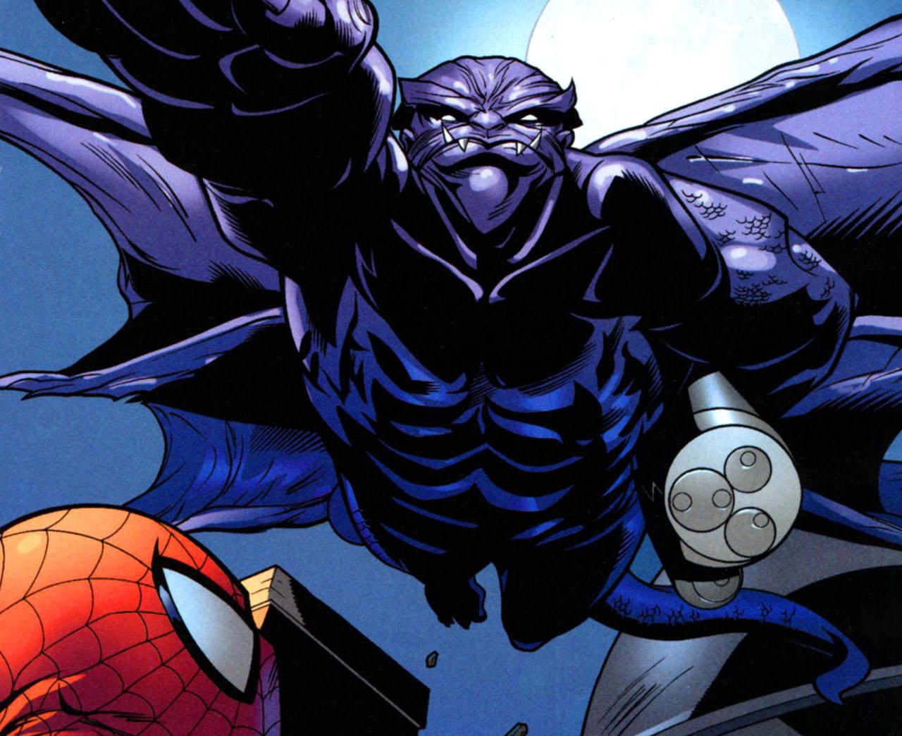 Открытки с Человеком Драконом врагом Капитана Америки из комиксов.