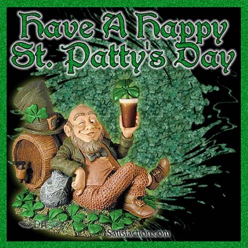 Открытки с днём Святого Патрика скачать онлайн бесплатно.    