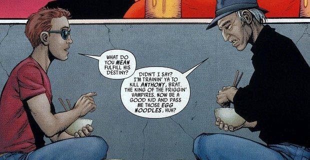 Открытки со Стиком из комиксов Вселенной Марвел скачать бесплатно.