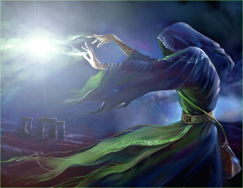 Открытки с волшебниками с анимациями. Скачать бесплатные открытки с волшебник...