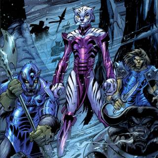 Открытки со Снежной Королевой из комиксов Вселенной Марвел. 