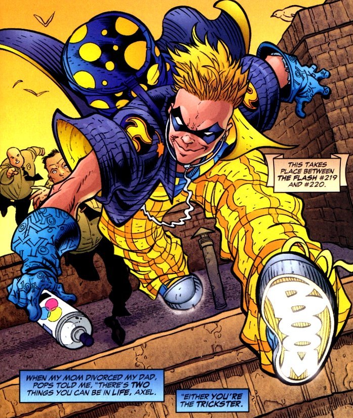 Открытки с Трикстером из Вселенной ДС скачать бесплатно.     