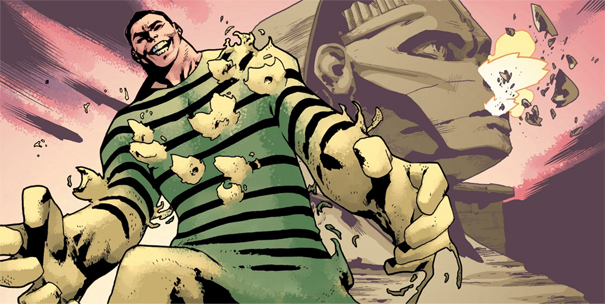 Открытки с Песочным Человеком из комиксов Вселенной Марвел .