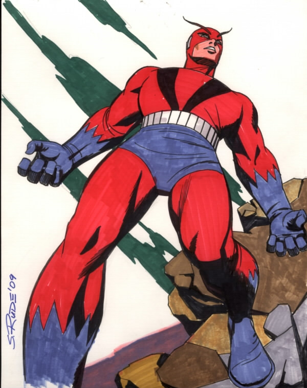 Открытки с Гигантским Человеком из комиксов Марвел скачать. 