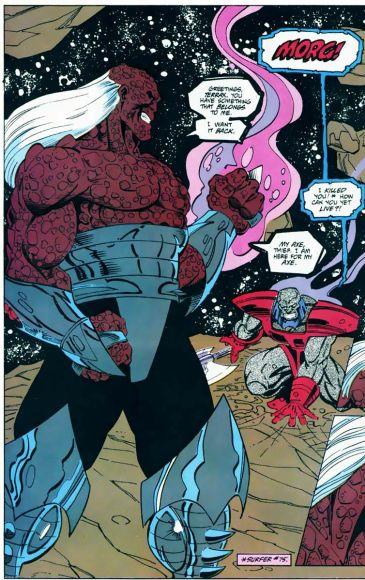 Открытки с Морджом из комиксов Вселенной Марвел скачать бесплатно.
