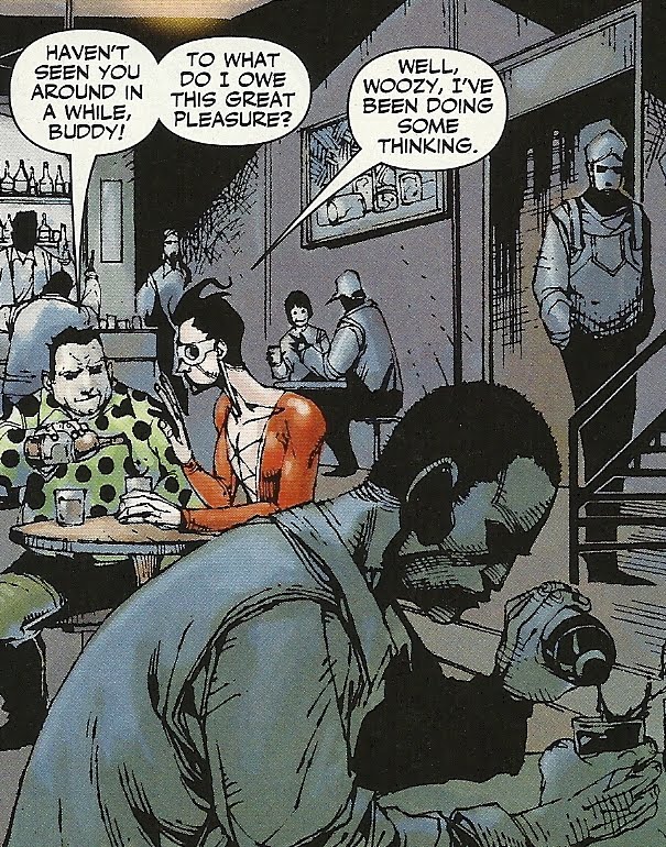 Открытки с Вузи Винксом из комиксов про Пластичного Человека.