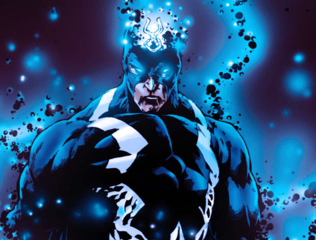 Открытки с Черным Громом из комиксов Вселенной Марвел скачать.