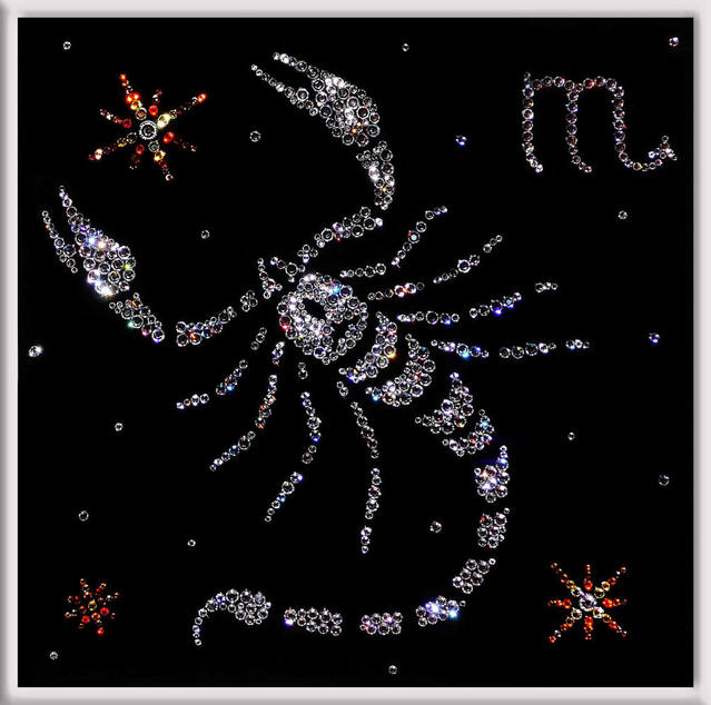 Анимационные Открытки знак зодиака Скорпион. скачать бесплатно.