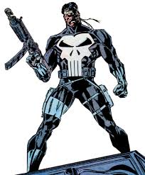 Открытки с Карателем Панишером из комиксов Вселенной Марвел.